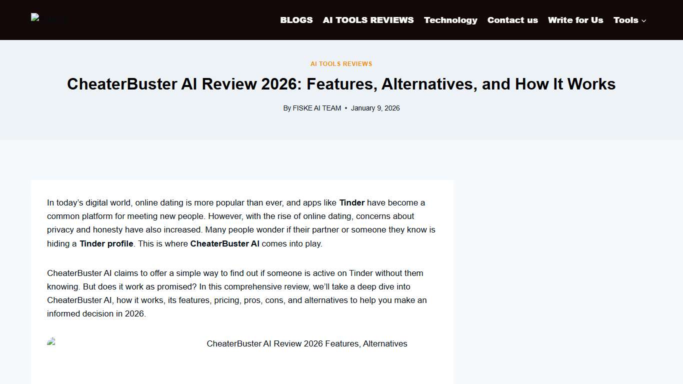 CheaterBuster AI Review 2026: Features, Alternatives, and How It Works
